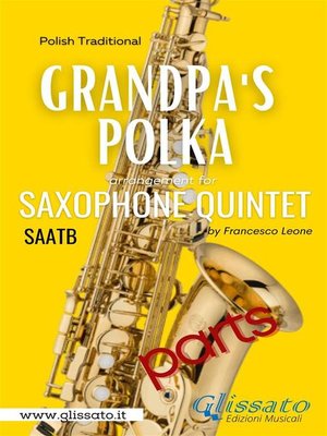 cover image of Grandpa's Polka--Sax Quintet (parts)